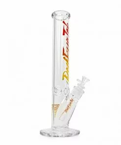 West Coast Gifts Red Eye Tek 15" 7mm Thick Synth Series Straight Tube Bongs