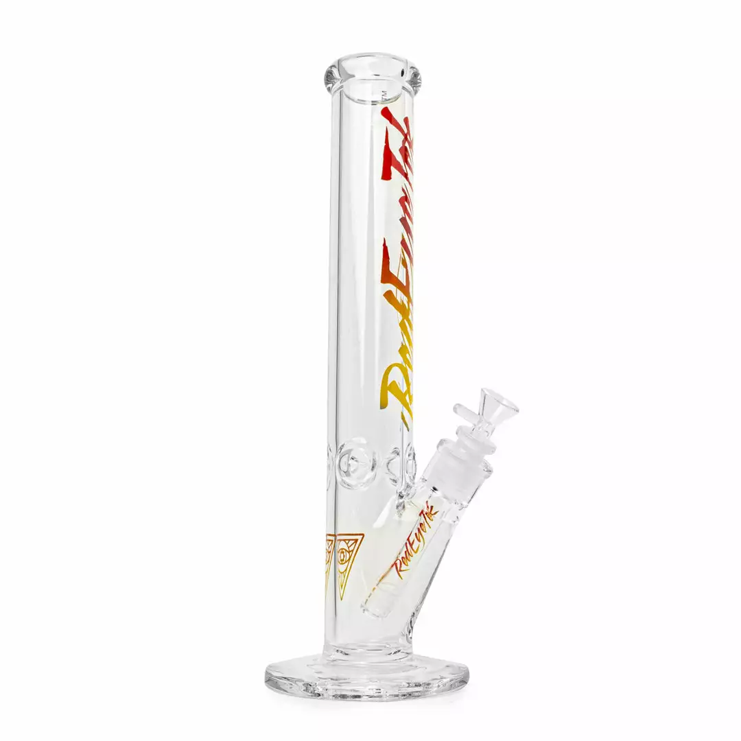 West Coast Gifts Red Eye Tek 15" 7mm Thick Synth Series Straight Tube Bongs