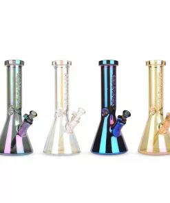 West Coast Gifts Red Eye Tek 12" 7mm Metallic Terminator Finish Beaker