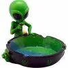 BOB Headquarters Alien Sitting & Smoking Ashtray Ashtrays