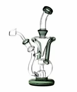 BOB Headquarters New Arrivals Pulsar 9.5" Gravity Ball Recycler Dab RIg W/ Colour Accents