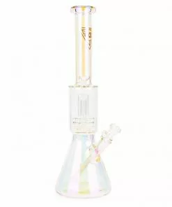 West Coast Gifts Red Eye Tek 16" Terminator Finish Dual Chamber Beaker Bong