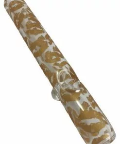 West Coast Gifts Red Eye Glass 7" Long Steamroller Hand Pipe