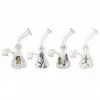 BOB Headquarters Full Quartz 5" Tall Cartoon Mini Beaker Dab Rig