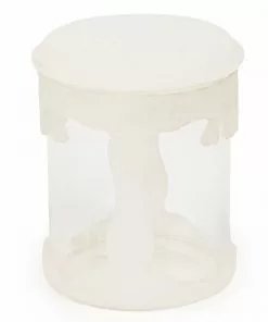 West Coast Gifts Storage LIT 2.75" Tall Silicone Jar With Honeycomb Pattern