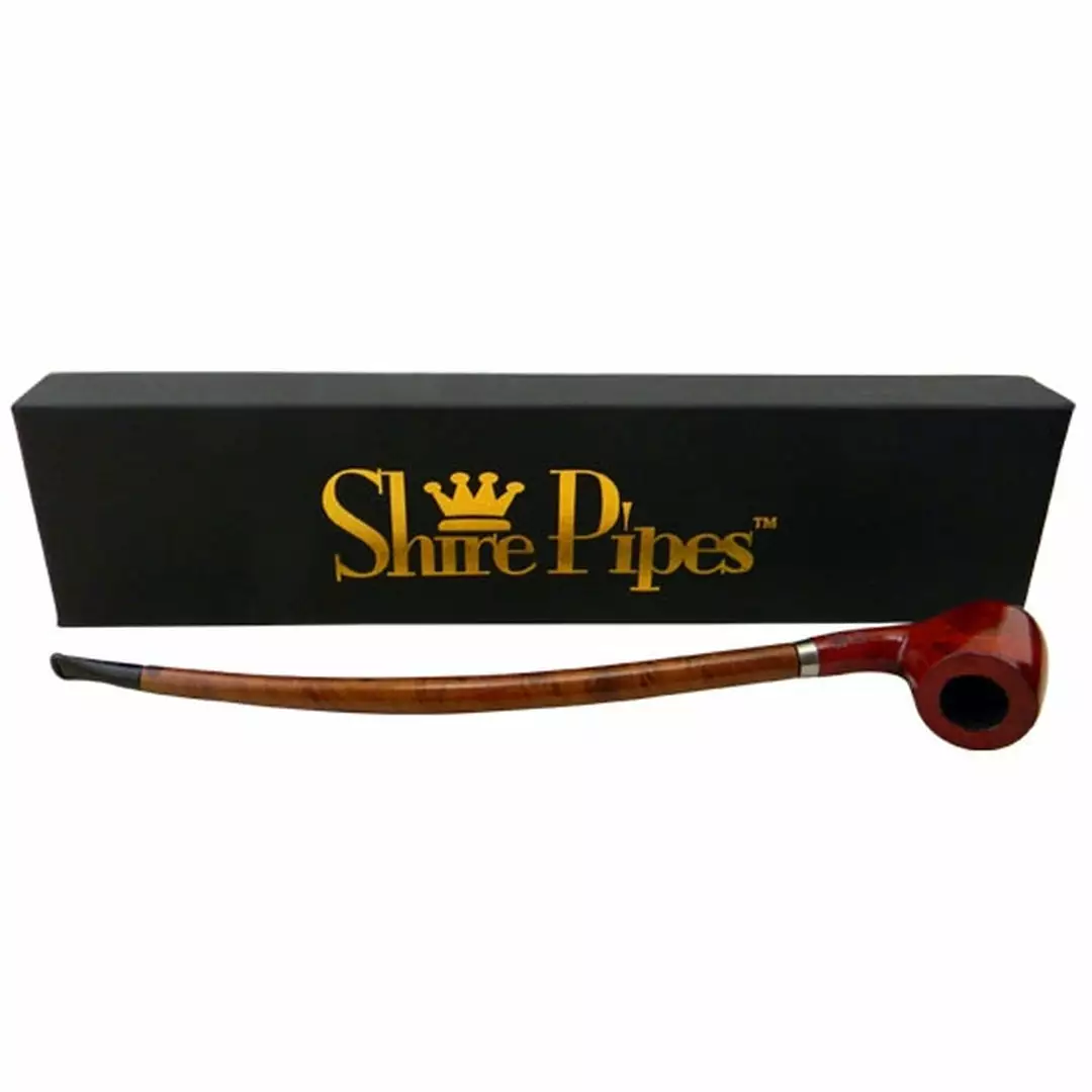 BOB Headquarters 11.5" Apple Churchwarden Rosewood Shire Pipe Pipes