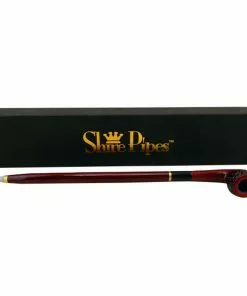 BOB Headquarters Shire Hand Pipes 16" Engraved Rosewood & Sassafras