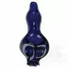 West Coast Gifts Red Eye Glass Glass Skull Pipe