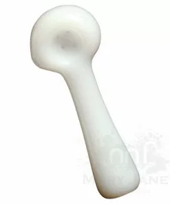 West Coast Gifts Red Eye Glass Solid Colour Glass Hand Pipe W/ Built-In Ashcatcher & Screen