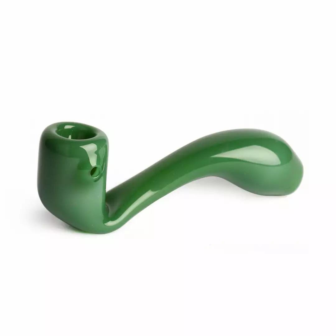 West Coast Gifts Red Eye Glass 5.5" Sherlock Hand Pipe