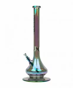 West Coast Gifts Red Eye Tek 24" Tall Terminator Iridescent Finish Mega Tube Bong W/ XL Base