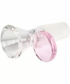 West Coast Gifts Red Eye Glass 14mm Cone Pull-Out W/ Disc Handle