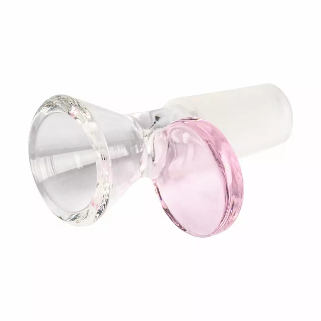 West Coast Gifts Red Eye Glass 14mm Cone Pull-Out W/ Disc Handle