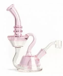 West Coast Gifts Red Eye Glass 7.5" Waterton Recycler Dab Rig New Arrivals