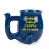 West Coast Gifts Pipes I Know High People Ceramic Mug Pipe