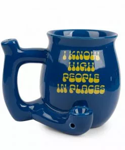 West Coast Gifts Pipes I Know High People Ceramic Mug Pipe