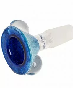 West Coast Gifts Red Eye Glass 14mm Bubble Trap Cone Bowls