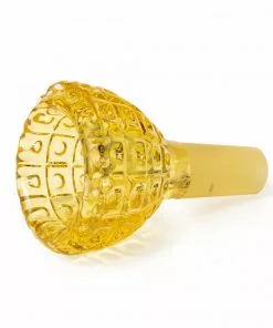 West Coast Gifts Red Eye Tek 14mm Dot Matrix Carved Bowl Pull-Out