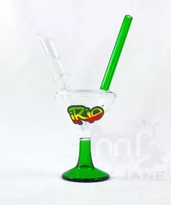 West Coast Gifts IRie Glass 7" Tall Martini Dab Rig