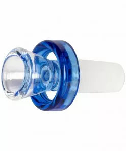 West Coast Gifts Red Eye Glass On Glass Solid Colour Puck Pull Out Bong Bowl