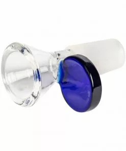 West Coast Gifts Red Eye Glass 14mm Cone Pull-Out W/ Disc Handle