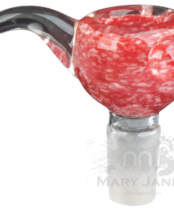 West Coast Gifts Red Eye Glass 14mm Glass-On-Glass Frit Bong Bowl