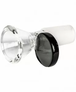 West Coast Gifts Red Eye Glass 14mm Cone Pull-Out W/ Disc Handle