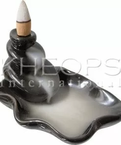 Kheops Incense And Incent Holders Ceramic Water Lilly Backflow Incense Holder