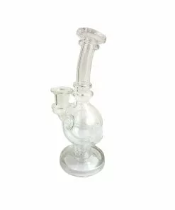 High Five 8" Tall Cloud Cover Glass Ball Dab Rigs
