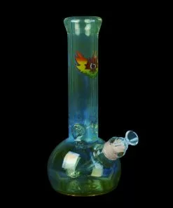 West Coast Gifts Red Eye Glass 12" 9mm Thick Bubble Tube Bong