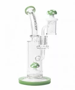 West Coast Gifts Red Eye Glass 7" Funguy Dab Rig Set New Arrivals