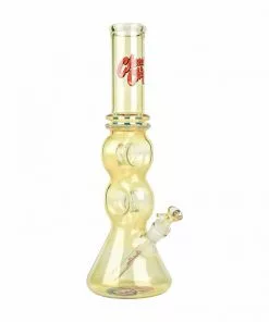 West Coast Gifts Cheech & Chong Glass Cheech & Chong 15" Don't Bug Me Double Donut Tube Bong