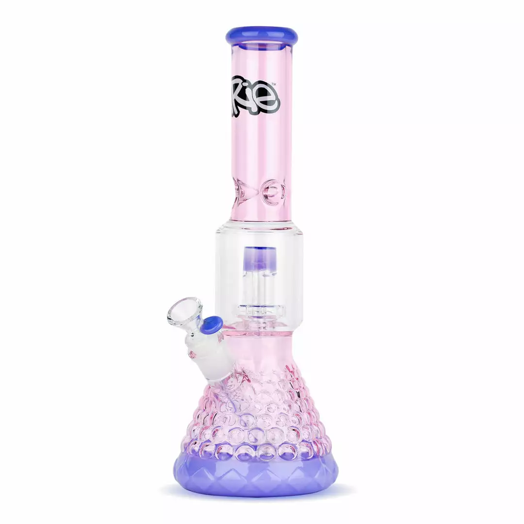 West Coast Gifts IRie 13.5" Dual Chamber Beaker Irie Glass