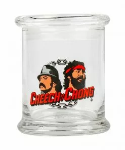 West Coast Gifts Cheech & Chong Glass Cheech & Chong Love Machine Pop Top Jar