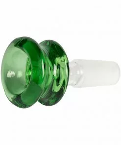 West Coast Gifts Red Eye Glass On Glass Solid Colour Barrel Pull Out Bong Bowl