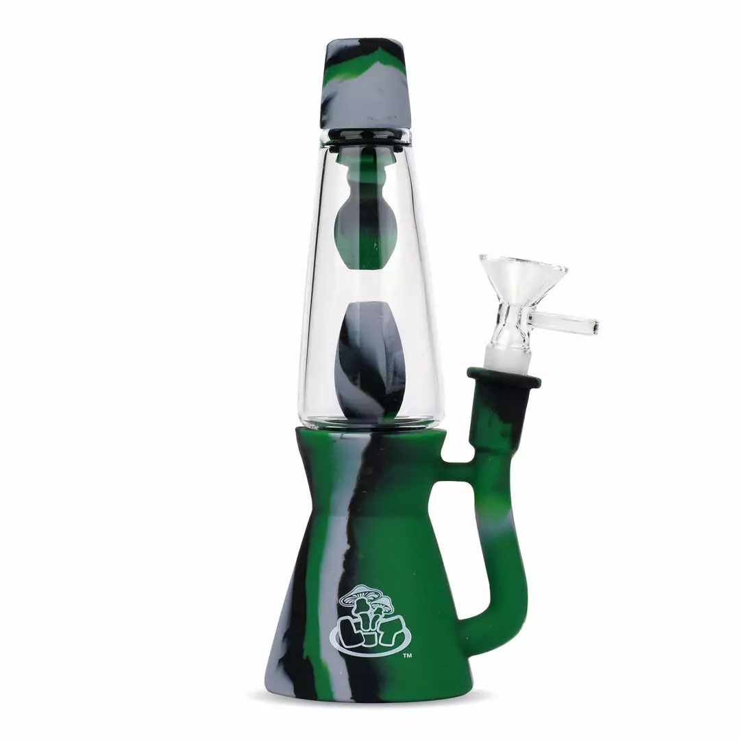 West Coast Gifts LITâ„¢ Silicone 8.25" Lava Lamp Bong LIT Silicone