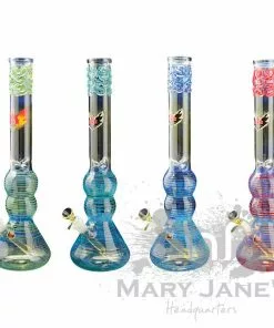 West Coast Gifts Red Eye Glass 17" Tall Cleopatra Beaker Tube