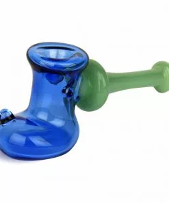 West Coast Gifts Red Eye Glass 6.5" Boot Hammer Pipe