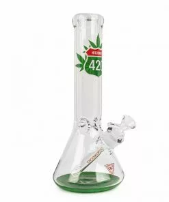 West Coast Gifts Red Eye Glass 7mm Highway 420 Beaker Bongs