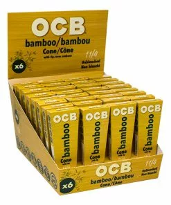 Maple Craft Inc. Rolling Papers OCB Bamboo Cones