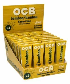 Maple Craft Inc. Rolling Papers OCB Bamboo Cones