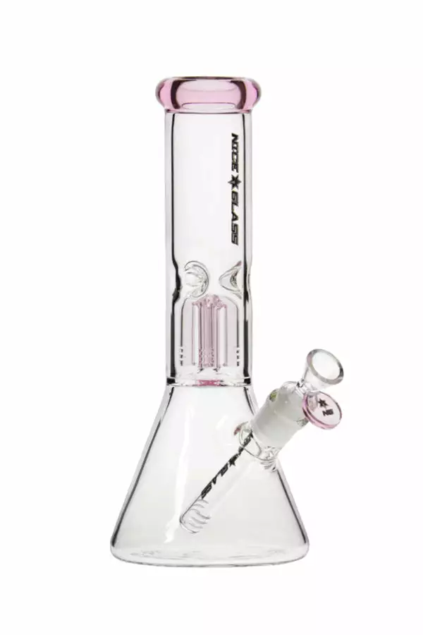 The Smokesman New Arrivals Nice Glass 11" 4-Arm Mini Perc Beaker Bong