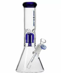 The Smokesman New Arrivals Nice Glass 11" 4-Arm Mini Perc Beaker Bong