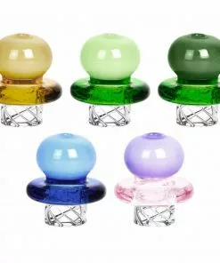 BOB Headquarters Pulsar Glass 32mm Ball Helix Carb Cap