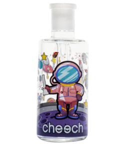 Cheech Glass 14mm 45° Space Decal Ashcatcher