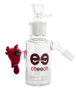 New Arrivals Cheech Glass 14mm 45° Heart Ashcatcher