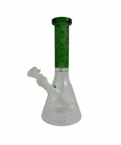 Cheech Glass 10" Tall Sandblast Beaker Bongs
