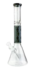 ACM Glass Legendary 16" 9mm Sandblast Beaker Bong