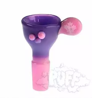 Puff Hi Guy 14mm Funnel Bowls With Handle