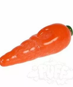 Puff Iceberg Glass 4.5" Carrot Pipe New Arrivals